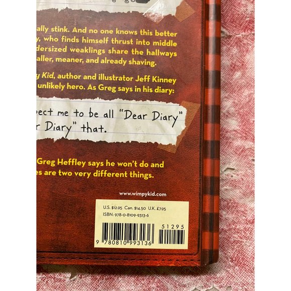 Diary of a wimpy kid hardcover book - Picture 2 of 4